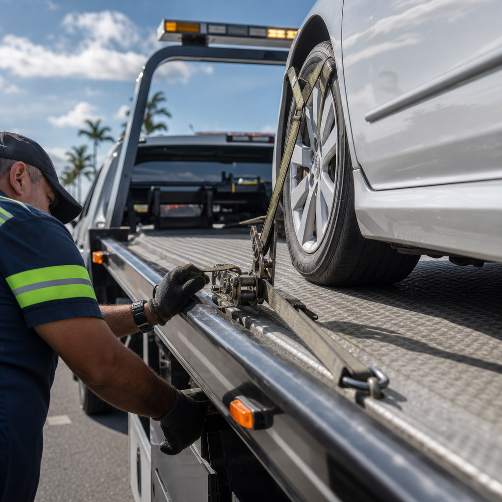 Towing Service West Palm Beach FL — emergency towing image in West Palm Beach