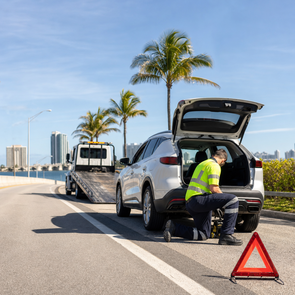 Towing Service West Palm Beach FL — roadside assistance image in West Palm Beach